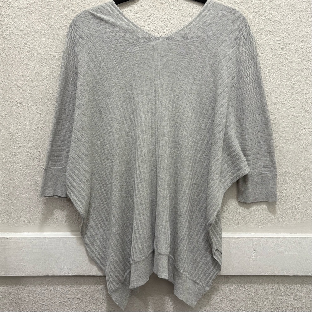 Cabi #5451 Watson Pullover Sweater Top Gray Ribbed Size XS - Picture 6 of 6